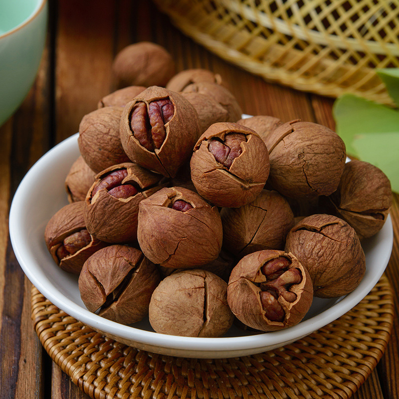 临安山核桃手剥罐装坚果500g孕妇零食小吃干果营养休闲食品