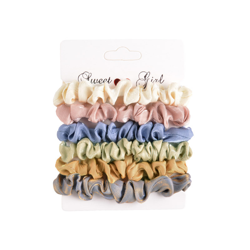 50g Weight Headwear Classification Festival Occasion Geometric Pattern Women'S Gender Fashion Style Purple, Red, Green, Blue, Gold Color Fashion Gold Velvet Printed Hair Scrunchies Set 4