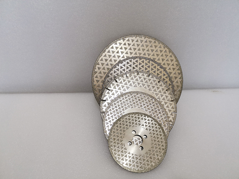 厂家直供带法兰石材切割打磨锯片 大理石切割片 金刚石切割片