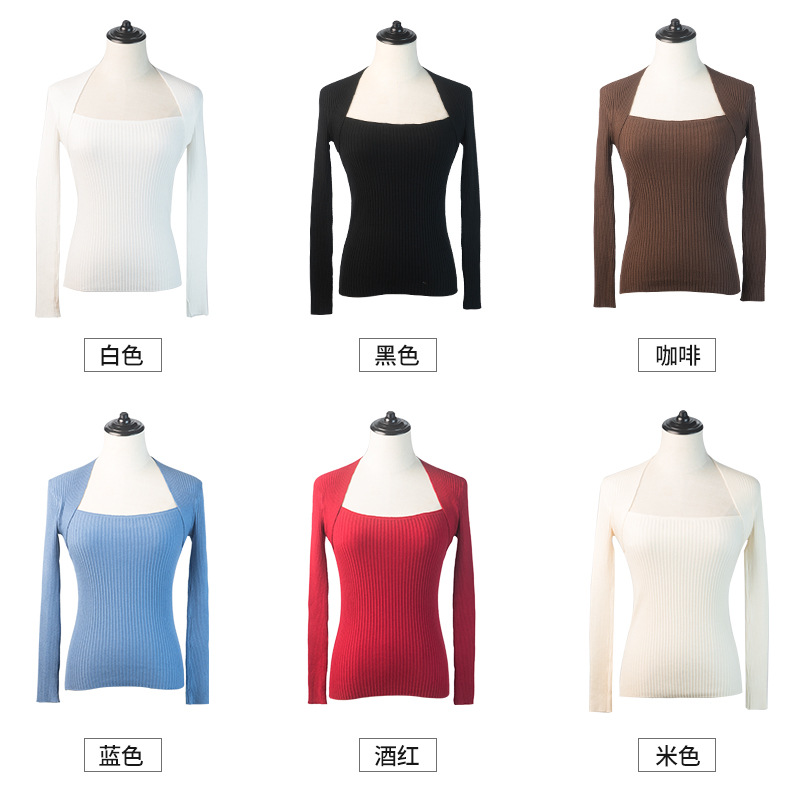 Ropa de práctica de baile suéter de mujer adulto adelgazamiento ropa de entrenamiento de Ballet de manga larga abrigo de punto cálido superior Otoño e Invierno