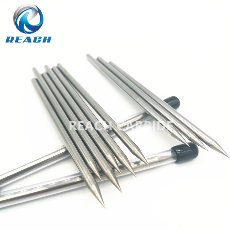 D4X100规格硬质合金精磨尖针 珍珠项链饰品冲孔针 耐磨钨钢打孔针