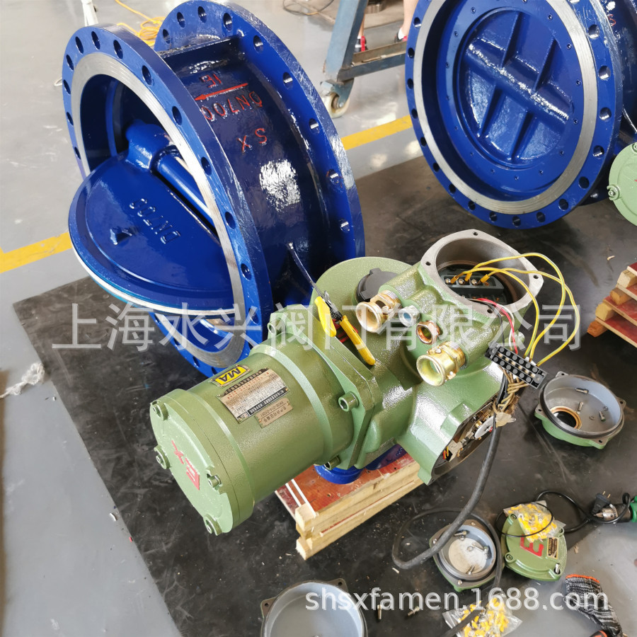 WSD94F-64C矿用瓦斯专用阀 矿用瓦斯专用电动蝶阀 矿用瓦斯蝶阀