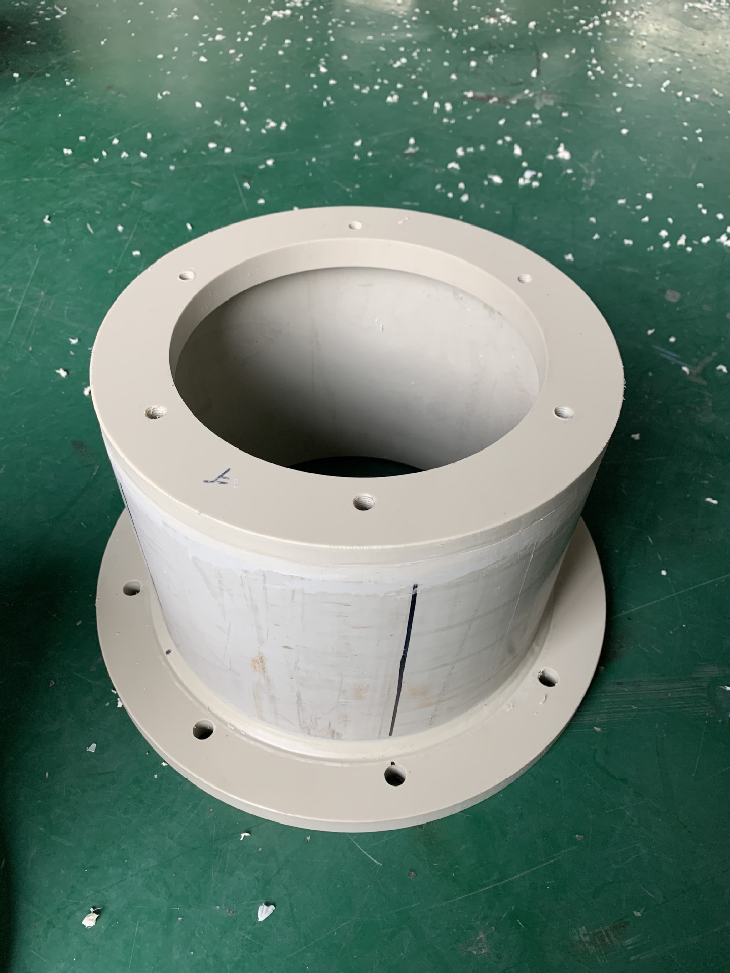 加工焊接PVC 风管 硬聚氯乙烯风管   实验楼通风管道