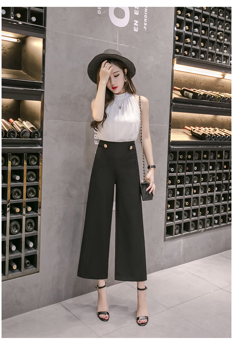 Pantalon léger femme en coton - Ref 3430164 Image 32