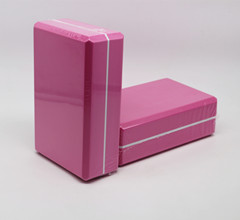 Factory direct sales YGHHB brand yoga supplies, high-quality high-density EVA two-color yoga bricks, dropshipping
