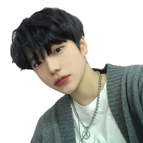 Hairpiece Manufacturer Recruiting Agents for Wholesale Men's Stylish Short Straight Hair European and American Cross-border Acrylic Fiber Headwear for Boys on Amazon