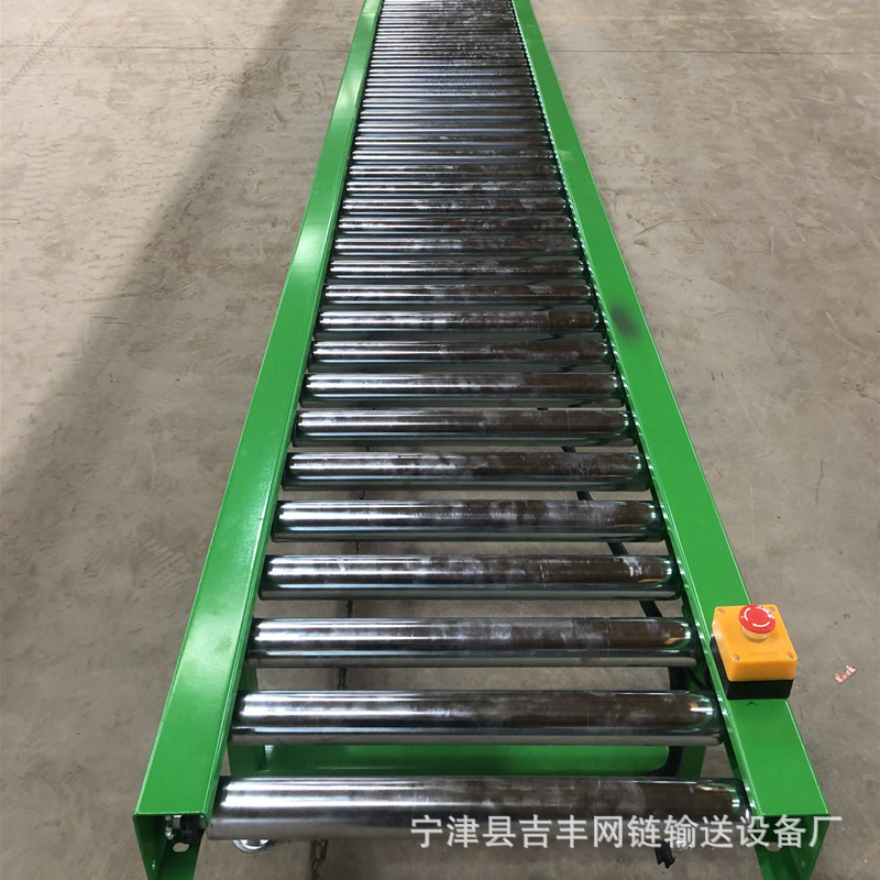 无动力滚筒输送线 动力滚筒输送机 滚筒转弯机