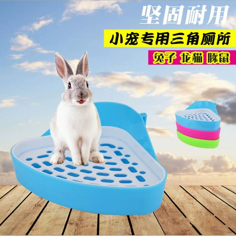 Туалет для кролика писсуар горшок домашний кролик Тоторо голландская свинка морская свинка Тяньчжу поставки кролик треугольный Туалет