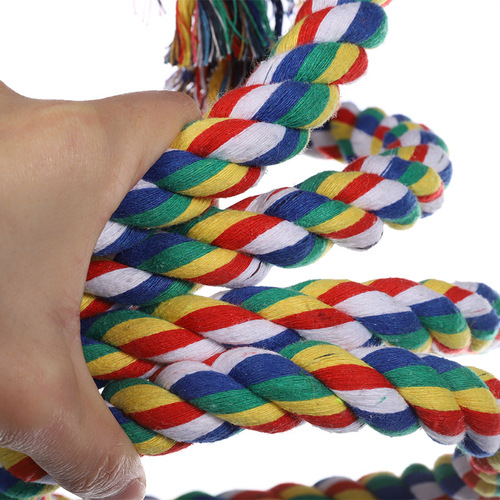Parrot toy bird cage cotton rope climbing rope biting supplies tools bird cage accessories bird toy factory direct sale