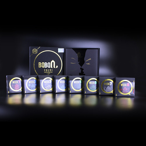 Maiaisi BQ Monday Eight Thorn Condom Gift Box Adult Sex Condom Sex Hotel Supplies Sex Condom