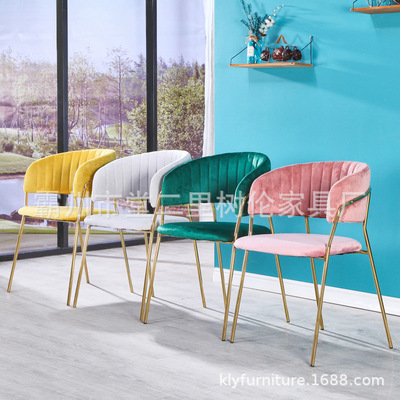 Manufactor sale Light extravagance Dining chair Marble table Simplicity Tea shop coffee Tables and chairs Negotiate Tables and chairs combination