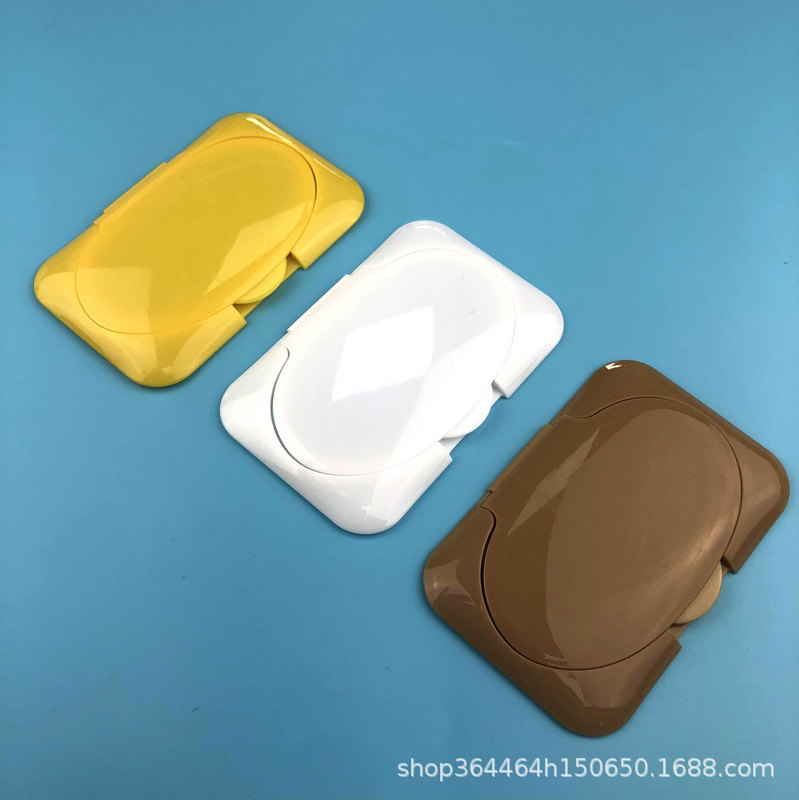 厂家直供防尘多规格湿纸巾盖可反复使用塑料消毒湿纸巾盖免费拿样