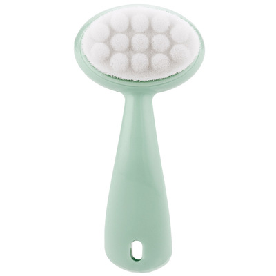 Manual soft hair 3d Jewellery jade Wenwan clean Portable Cleansing Ruyi shape Wash brush