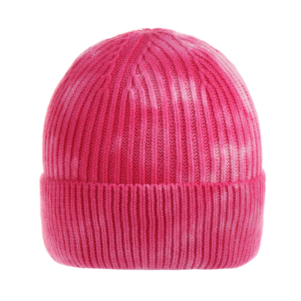 Autumn And Winter Knitted Tie-dye Cap display picture 7