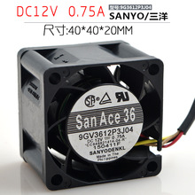 ����SANYO 9G3612P3J04 12V 0.75A 3828 3.8CM ɢ�ȷ���