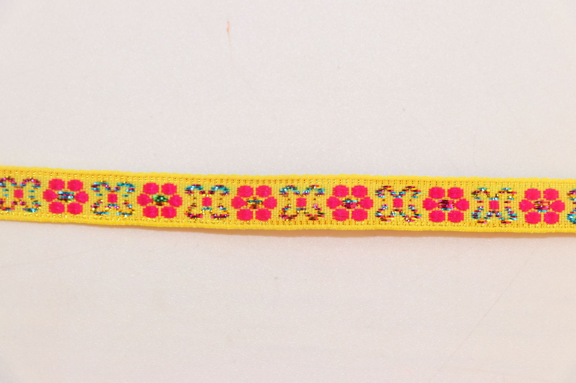 Fábrica custom DIY cuello tridimensional encaje correa de color accesorios de ropa de flores hechas a mano correa de estilo nacional