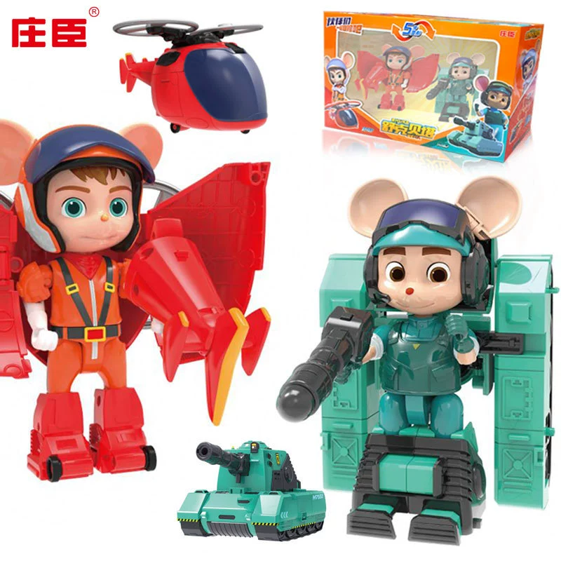 Игрушка, трансформер, мини-фигура, робот, самолёт, танк, кукла