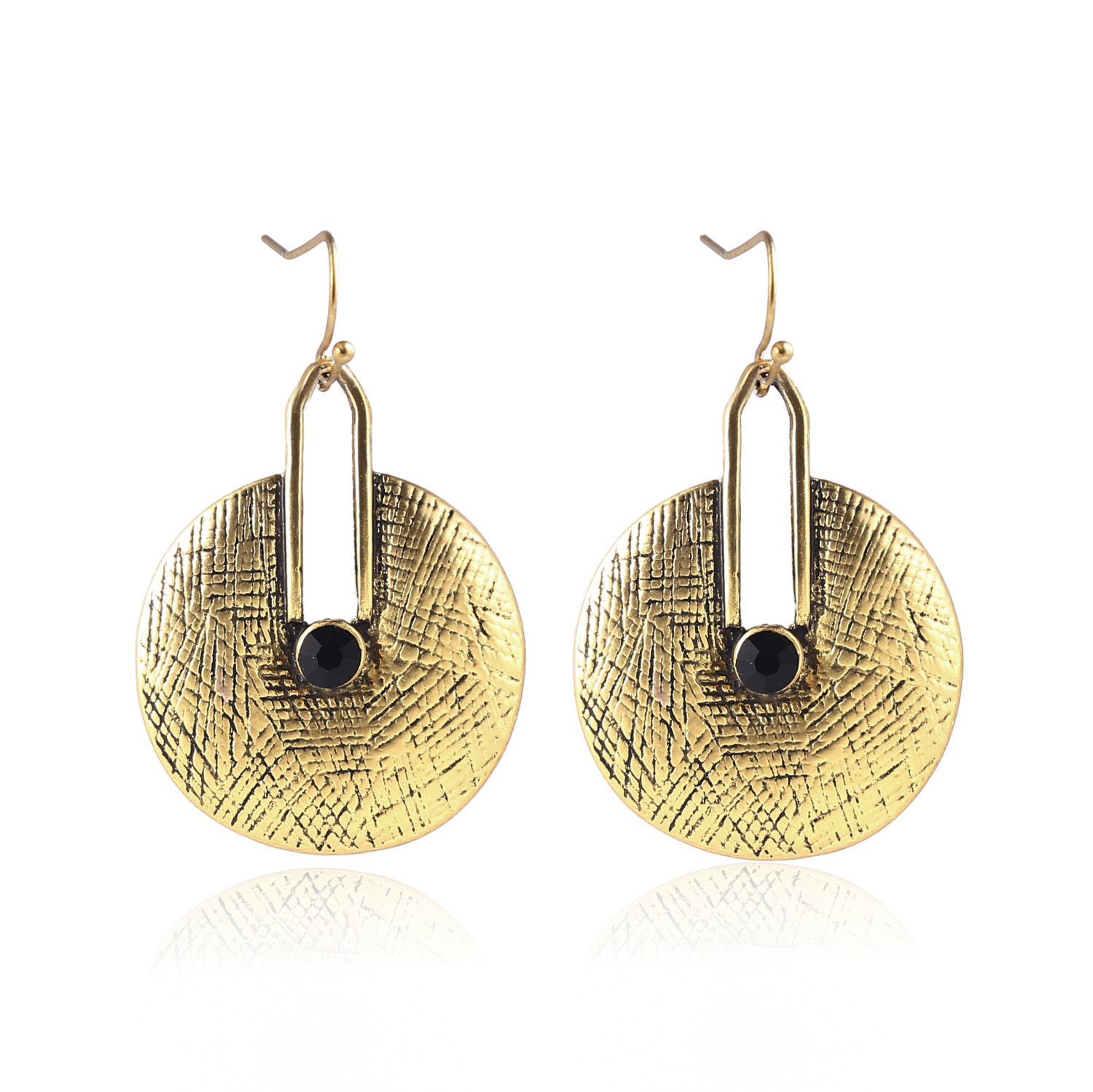 Nihaojewelry Creative Geometric Fashion Exaggerated Earrings Wholesale display picture 12