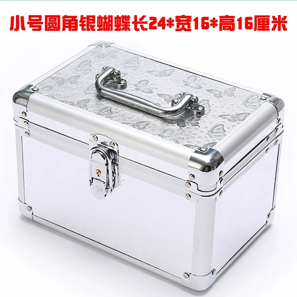 Small rounded silver butterfly 24*16*16 waterproof