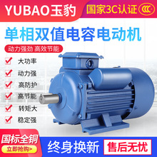 单相电机220V小型两相0.75/1.1/1.5/2.2/3KW高速全铜线异步电动机