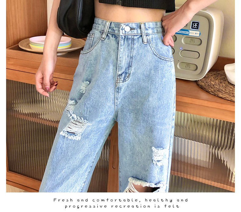 Pantalon léger femme en cow-boy - Ref 3430151 Image 21