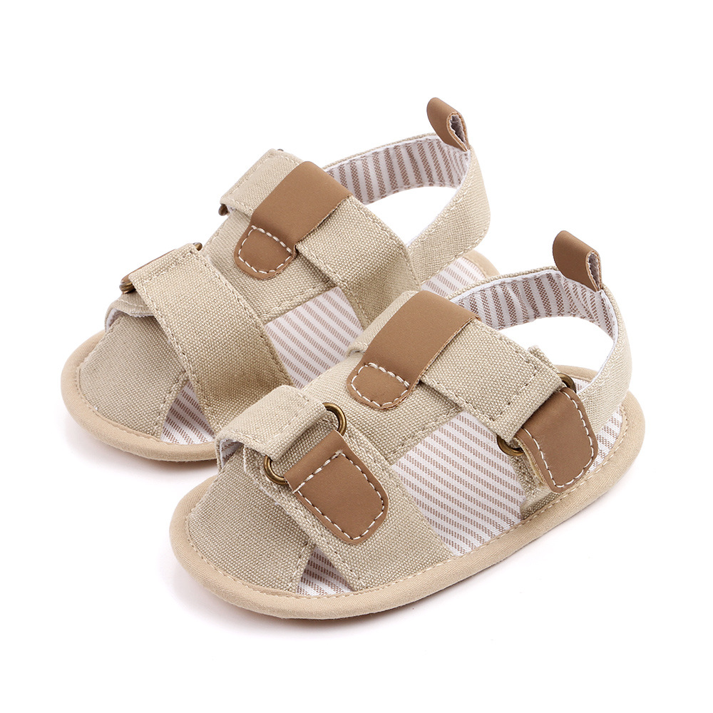 New baby sandals, Velcro baby shoes, soft-soled anti-slip walking shoes, sandals 2439 pic 4