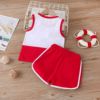 Summer vest, set for boys sleevless, 2021 collection, children's clothing