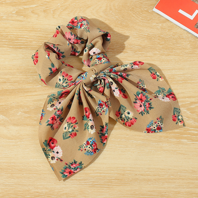 Fashion Retro Bow Hair Scrunchies display picture 5