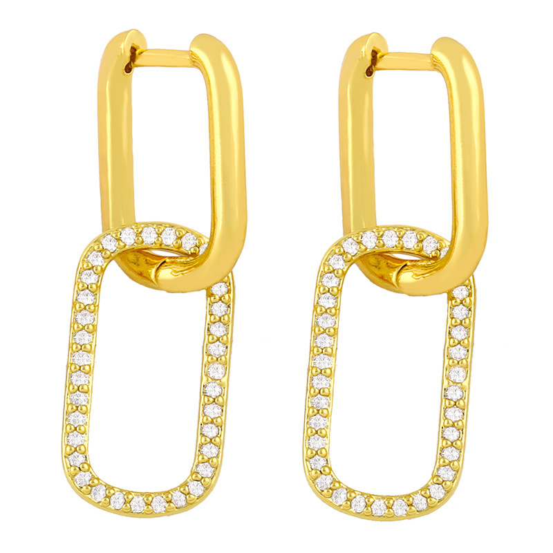 Simple Diamond Earrings display picture 4