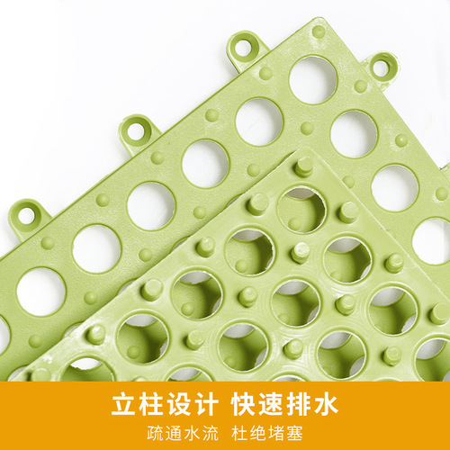 Wholesale bathroom washroom toilet swimming pool anti-slip mat PVC waterproof shower interlocking mat carpet