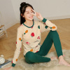 Thermal underwear, thin flower boy costume, keep warm sweater, overall, trousers, long-sleeve, suitable for teen