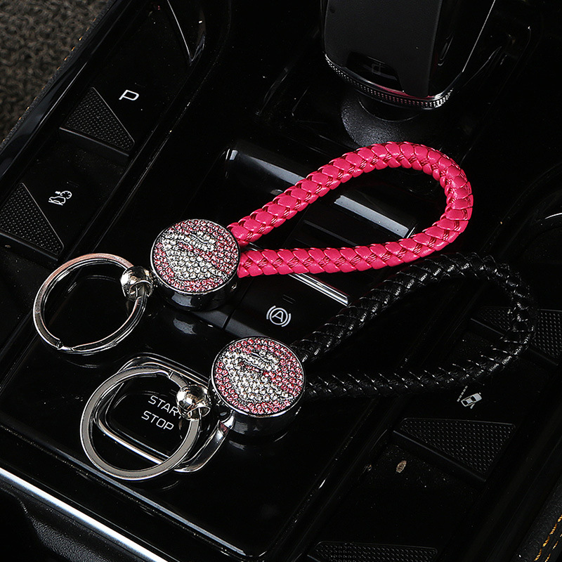Woven universal keychain handmade for men and women