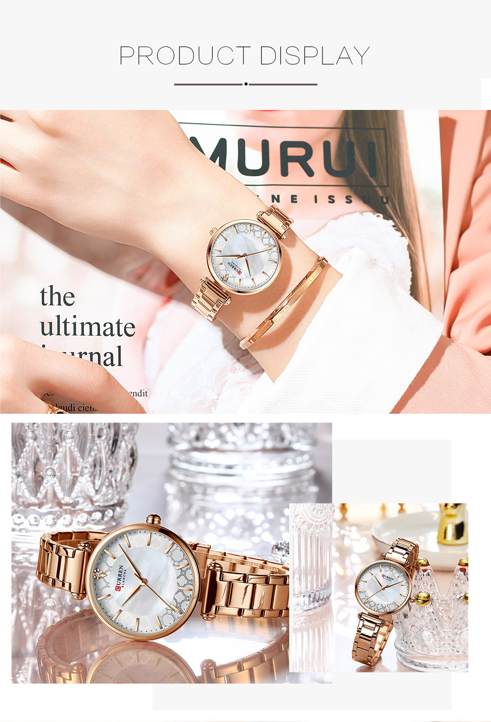 Curren 9072 Ladies Watch