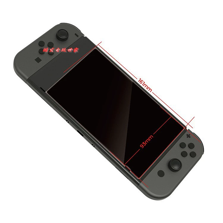 Защитное закалённое стекло DOBE TNS‑19127 для Nintendo Switch, анти‑пальцевое, 2 шт.