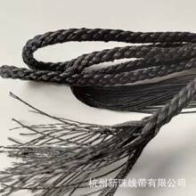 新珠销售高硅氧绳电子烟导油绳 耐度高温玻璃纤维绳 玻纤包钢丝绳