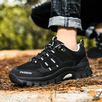 跨境热卖大码户外登山鞋四季户外工作鞋劳保鞋徒步鞋同款棉鞋+3元|ms