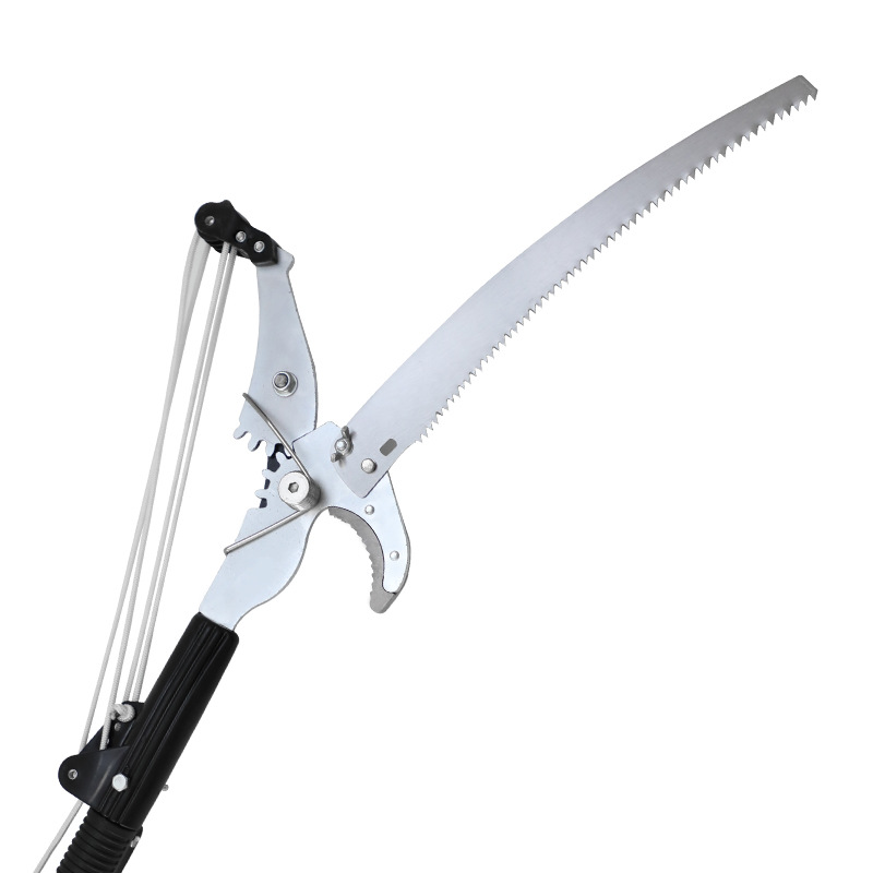 Suministro de fábrica tijeras de rama alta tijeras gigantes de gran altitud que ahorran trabajo de cuatro poleas tijeras de podar de sierra de aire alto
