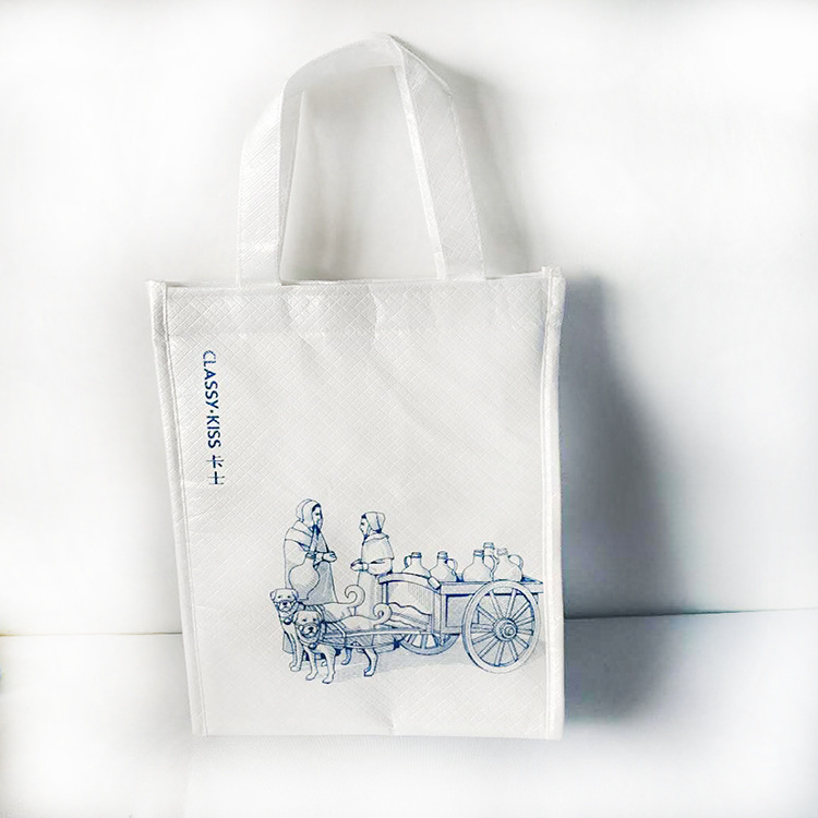 customized Non-woven fabric Cooler bag Ice bag Castel milk Cooler bag environmental protection Velcro reticule Non woven bag