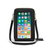 Polyurethane capacious one-shoulder bag, universal mobile phone, 2020, Korean style, touch screen