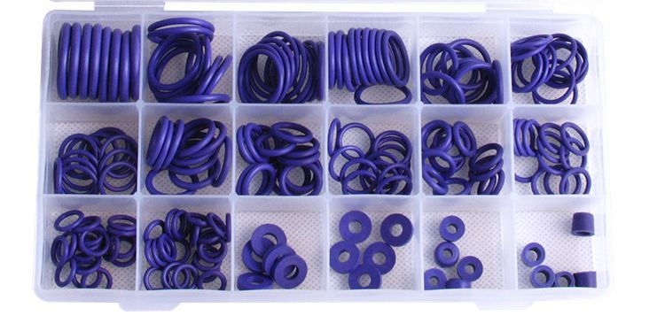 Free shipping special price 18 grid rubber ring green 18 grid rubber ring purple car air conditioning compressor sealing rubber ring O-ring