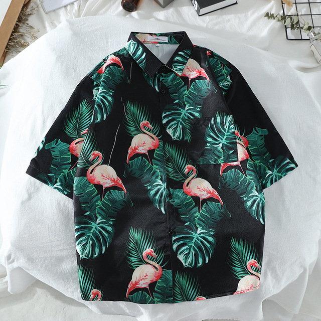 Summer men’s new beach shirt