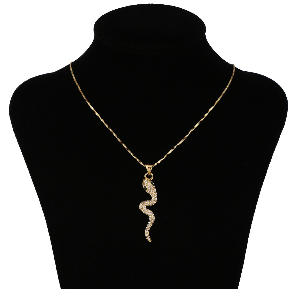 Collar De Serpiente Exagerado De Moda display picture 4