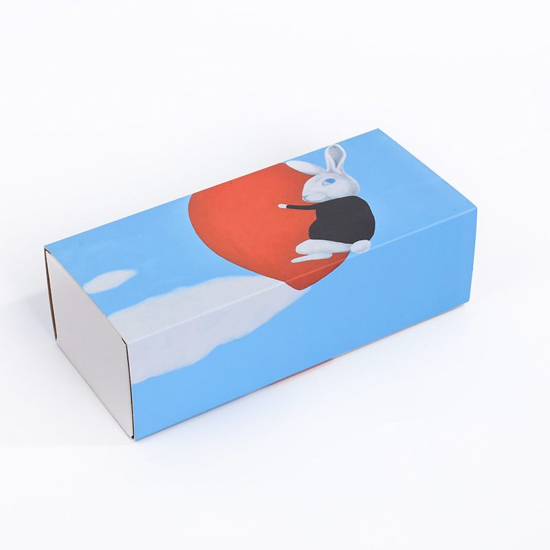 新款白卡抽屉盒定做花茶包装礼品盒牛皮纸盒印刷定制logo免费设计