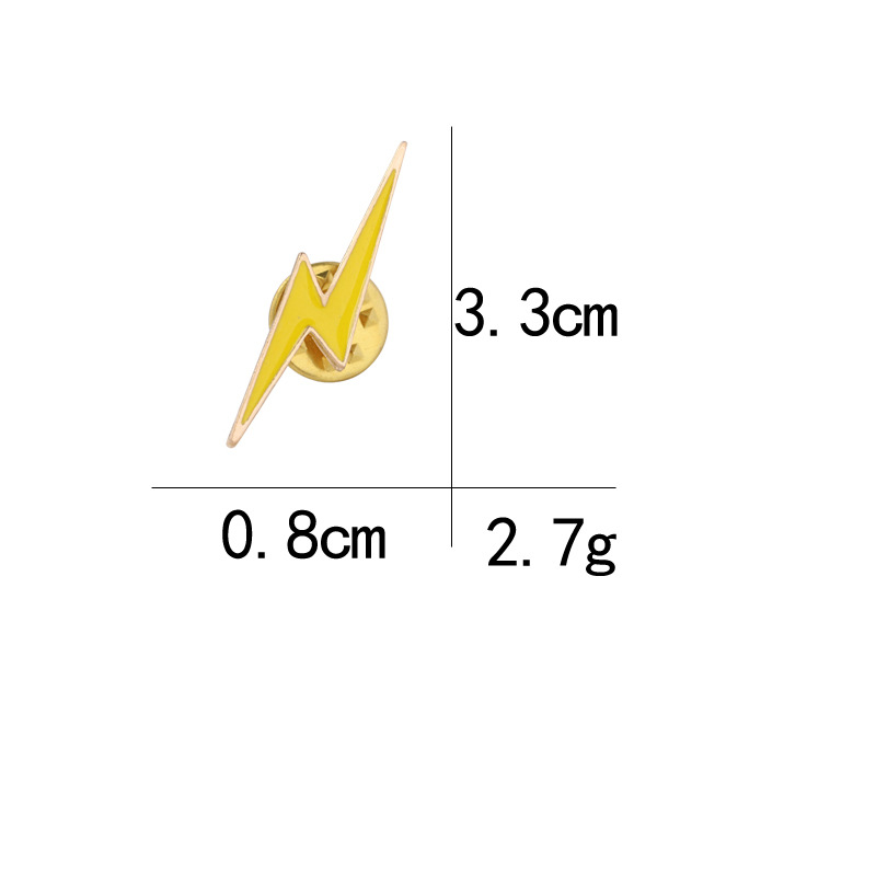 50g Weight No Inlaid Inlay Material Brooches Classification Anniversary, Business, Travel Occasion Alloy Material Geometric Pattern Unisex Gender Stoving Varnish Design Cartoon Style Style Cartoon Style Pin Geometric Alloy Stoving Varnish No Inlaid Unisex Brooches 14