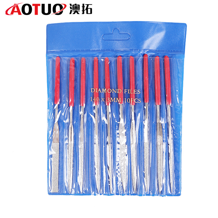 量大從優 金剛石锉刀 10pc組合裝 模型精細打磨锉刀 金剛锉批發