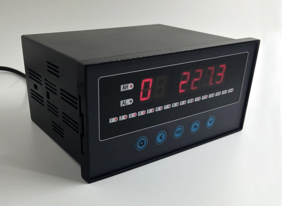 依跞昆仑天辰工控XSLC-08S2A2V0 8路带电压变送RS232温度巡检仪