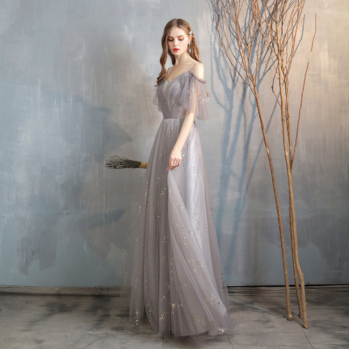 Evening dresses prom dress Vestiti da sera evening gowns Bridesmaid Dress  fairy eldest daughter party dress