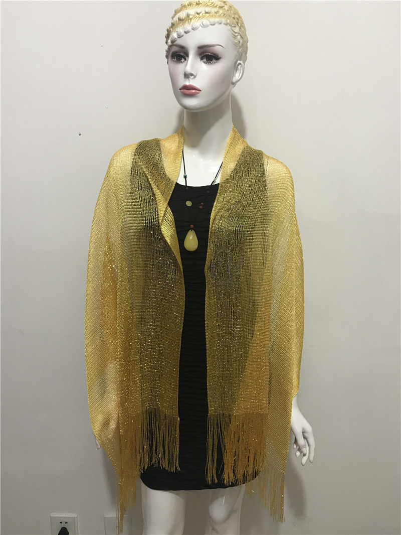 Women's Fashion Solid Color Polyester Tassel Shawls display picture 113