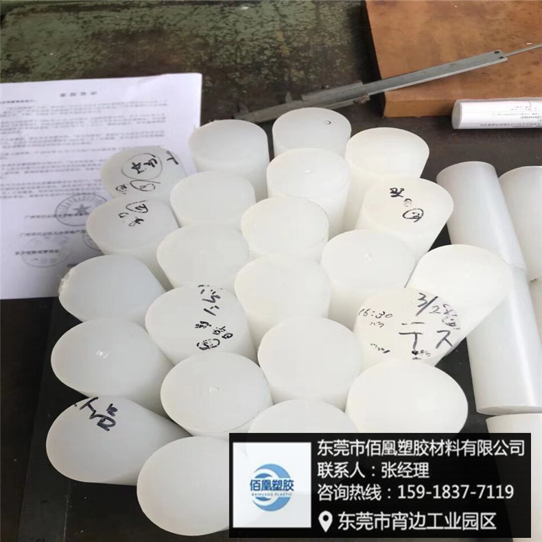 纯料白色半透聚三氟氯乙烯棒-白色PCTFE棒 白色 进口PFA棒 全氟棒