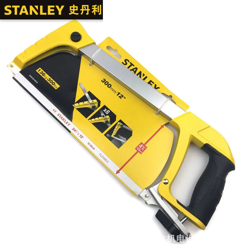 STANLEY/STANLEY пила из алюминиевого сплава лук деревообрабатывающая пила 15-166-22 Регулируемая ручная пила ножовка рама 400 мм